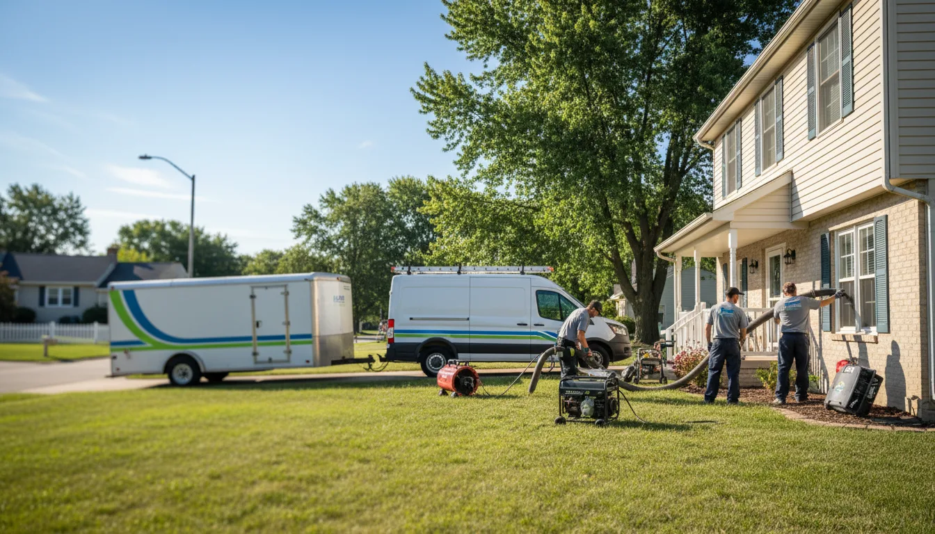 Flooded Basement Restoration And Cleanup With Repair in Jetson, KY near me